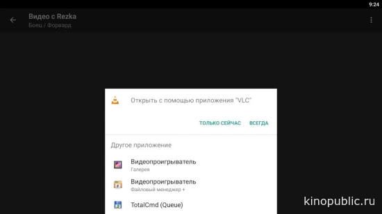 Используемый проигрыватель